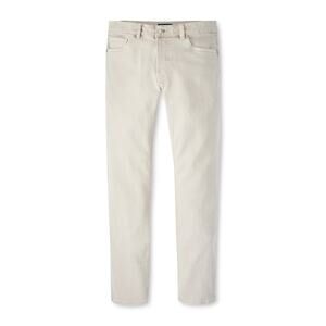 Peter Millar 42x32 Crown Crafted Fairfield Garment Dyed Denim Pants Sand $200